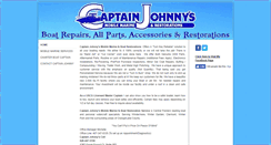 Desktop Screenshot of captainjohnnysworld.com